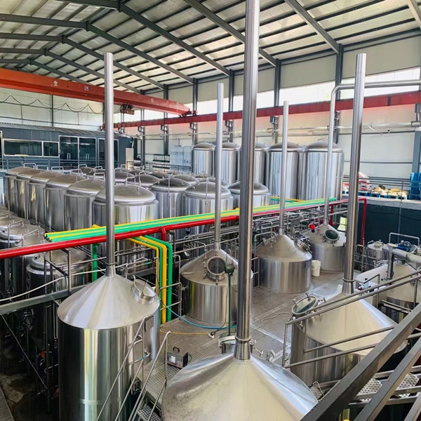 山东济南北平机器2000L啤酒厂项目
